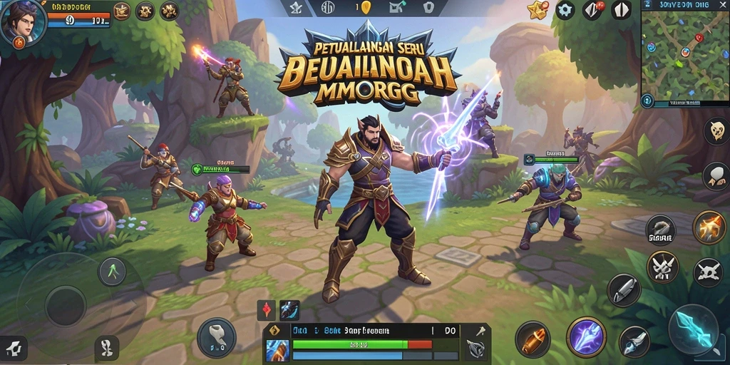 Gameplay dinamis dan mendebarkan dari 8ID menunjukkan pertempuran epik.