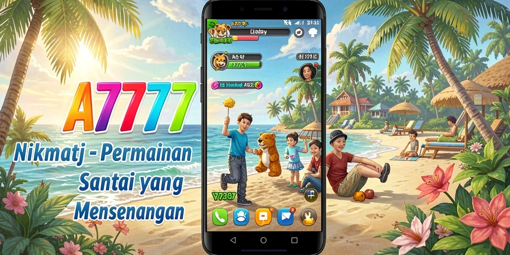 Tampilan gameplay A7777 yang penuh warna dan interaktif.