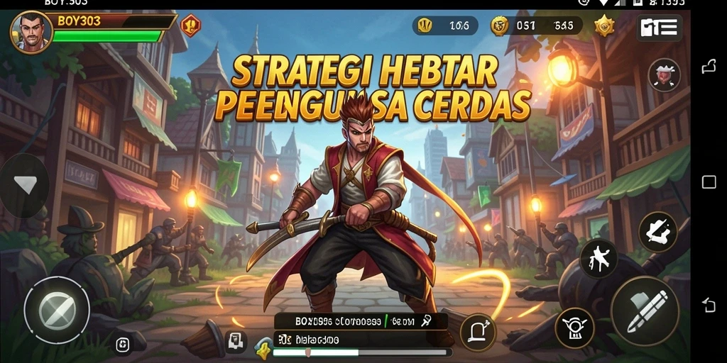 Tampilan gameplay menarik dalam BOY303 dengan medan perang strategis.