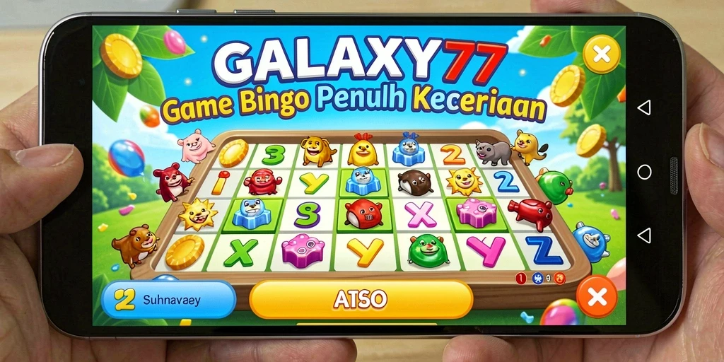 Tampilan gameplay yang seru dan interaktif di GALAXY77.
