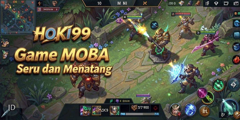 Gameplay seru HOKI99 dalam pertarungan tim.