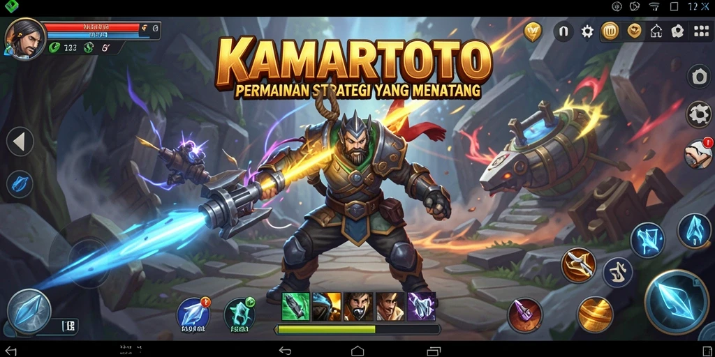 Screenshot KAMARTOTO menampilkan gameplay strategi yang seru dan menarik.