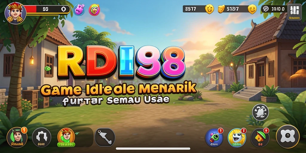 Tampilan gameplay RDI88 yang menarik dengan elemen Idle yang seru.