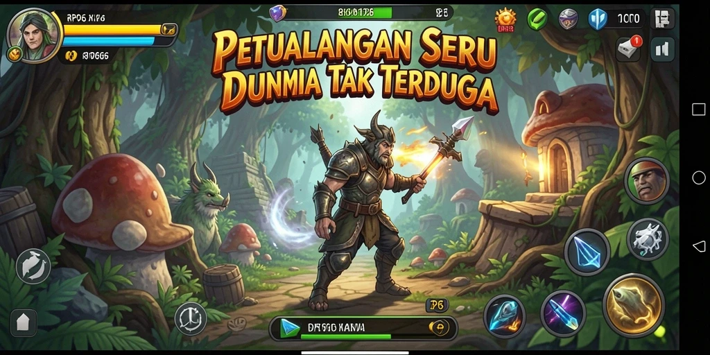 Gameplay petualangan RP66 dengan karakter yang mengesankan dan lokasi yang menakjubkan.