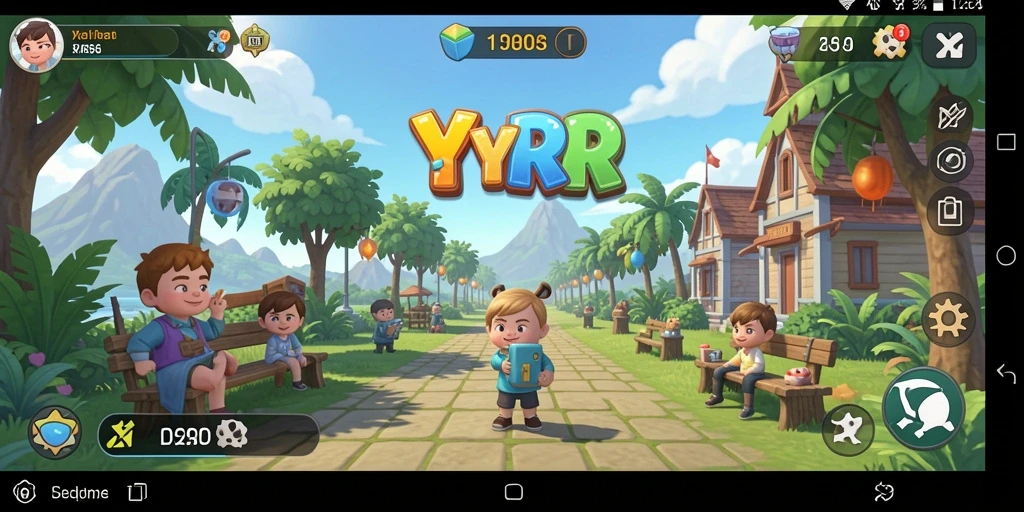 Screenshot gameplay YYRR yang menampilkan tantangan yang menarik.