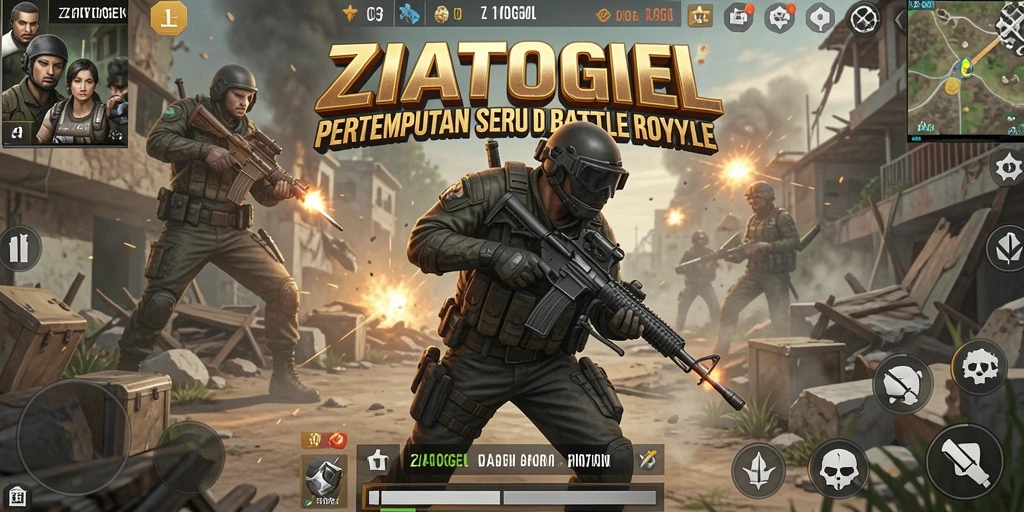 Tampilan menegangkan dari pertempuran intens ZIATOGEL.