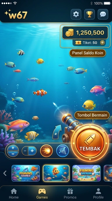 Fitur pencarian cepat untuk menemukan aplikasi di w67.
